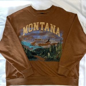 Wild Fable Montana Brown Sweater